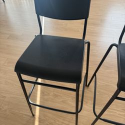 Ikea STIG Bar Stool with backres