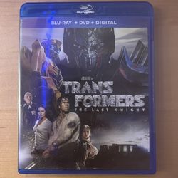 Transformers The Last Knight Blu Ray 