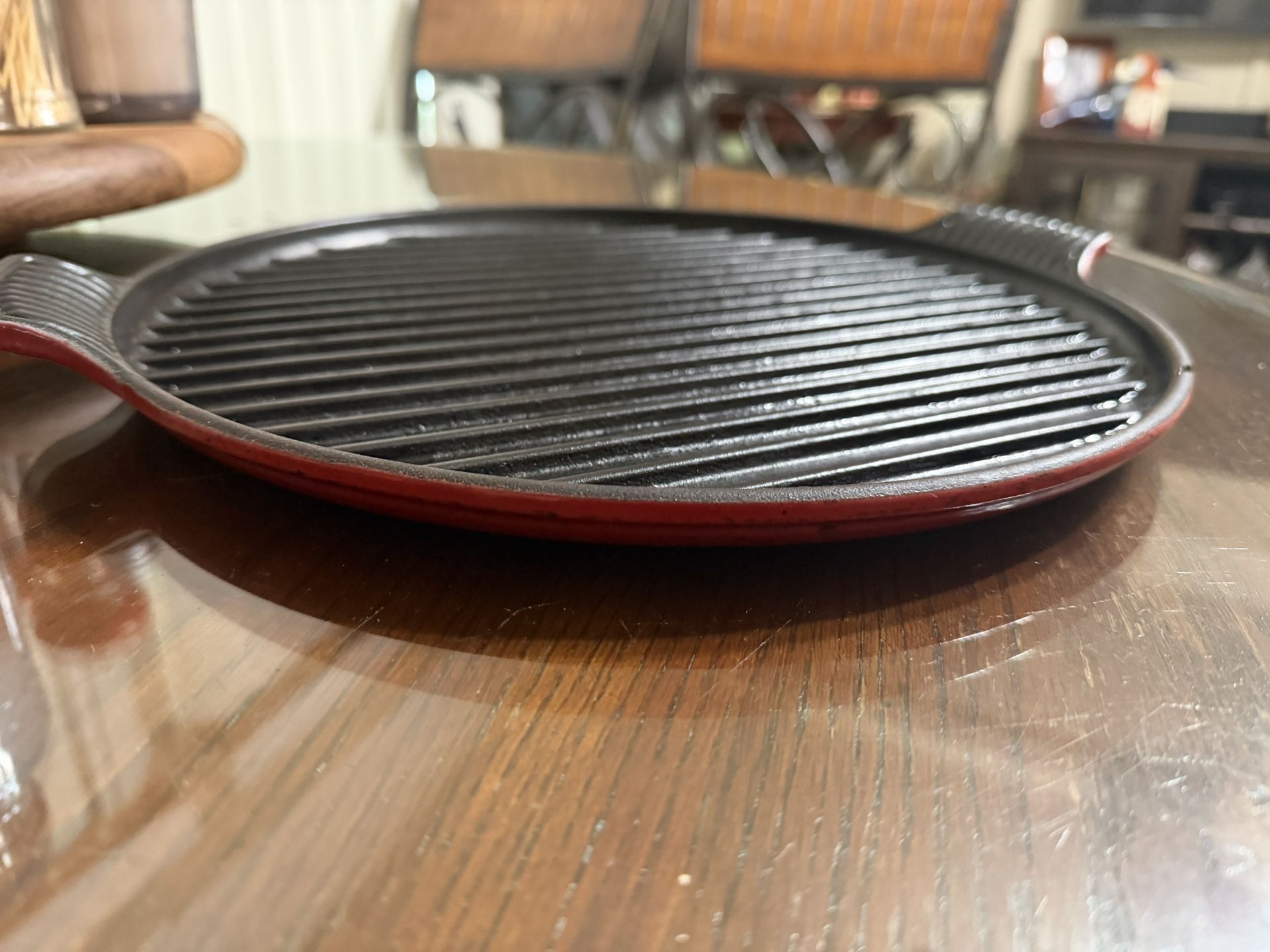 Le Creuset Cast Iron Round Griddle 