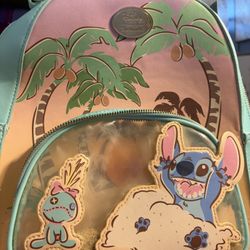 Backpack. Box Lunch. Lilo & Stitch 