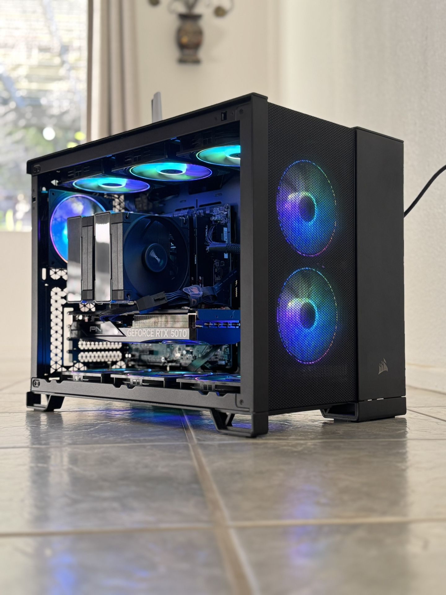 Corsair 2500D Airflow Gaming PC ~ Intel I7-14700KF X RTX 5070 12GB OC