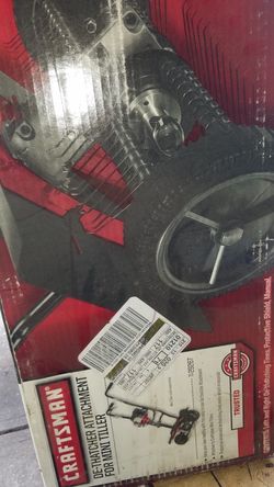 Crafrsmam De-thatcher for mini tiller