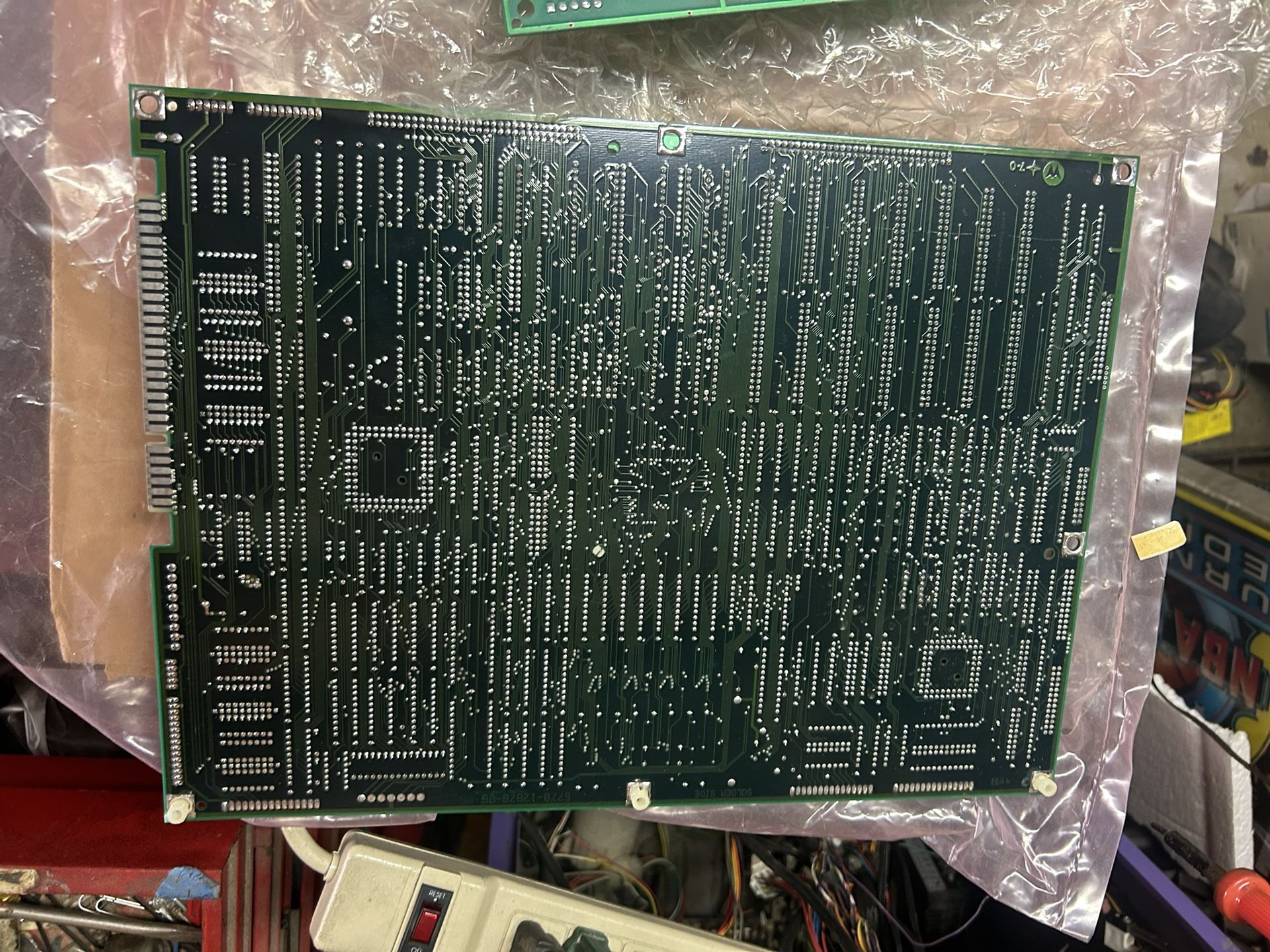 Original Jamma Mortal Kombat 2 PCB Arcade for parts or repair AS-IS