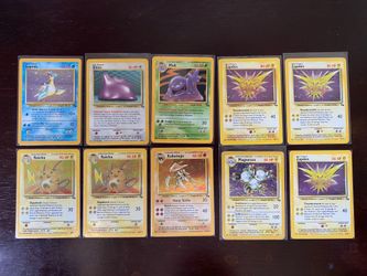 Pokemon Fossil Lot