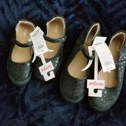 CAT &JACK GIRLS MARY JANE STYLE STAR SHOES