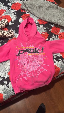 Pink Spider Hoddie