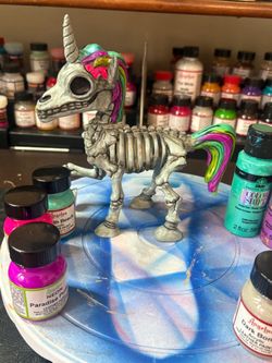 Spooky unicorn Halloween decor unique