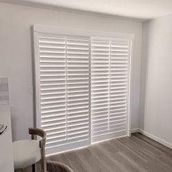 Plantation Shutters- FREE ESTIMATES & SAME DAY PRICING, Custom, Real Wood, Window Shutters, Treatments, Coverings. Persianas de Madera.
