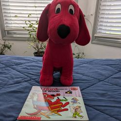 1980 Clifford Book And Stuffed Animal