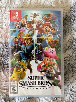 Super Smash Bros Nintendo Switch New in Plastic
