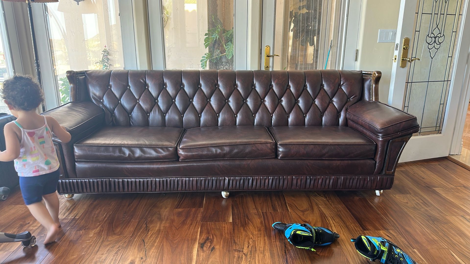 Vintage Leather Sofa 