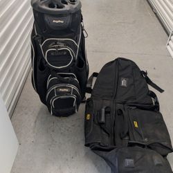 Bag boy soft side  rolling golf bag carrier