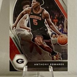 2021 Panini Prizm Draft Picks ANTHONY EDWARDS #65 Minnesota Timberwolves
