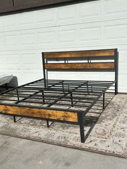 California King size Bed Frame- $149.999- READ Description