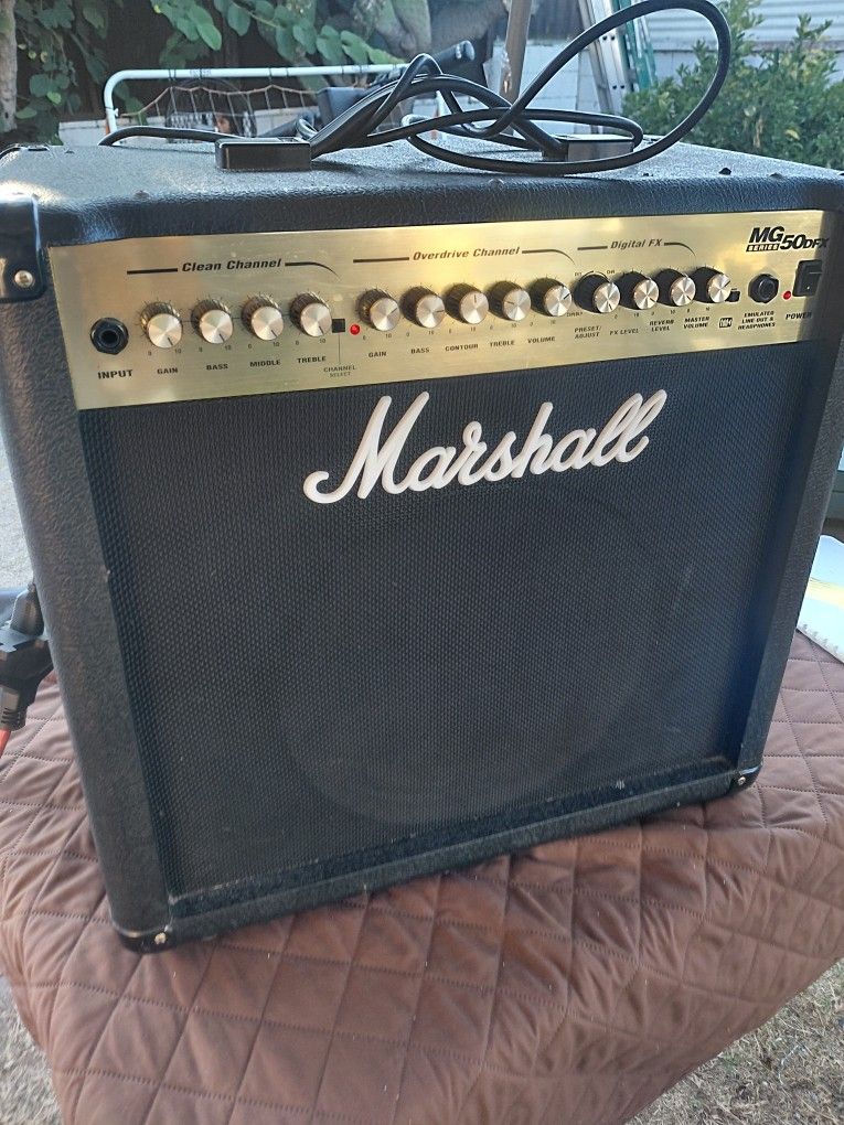 Marshall MG50DFX Guitar Amplifier 50 Watts
