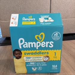 Brand New Box Of Newborn Diapers