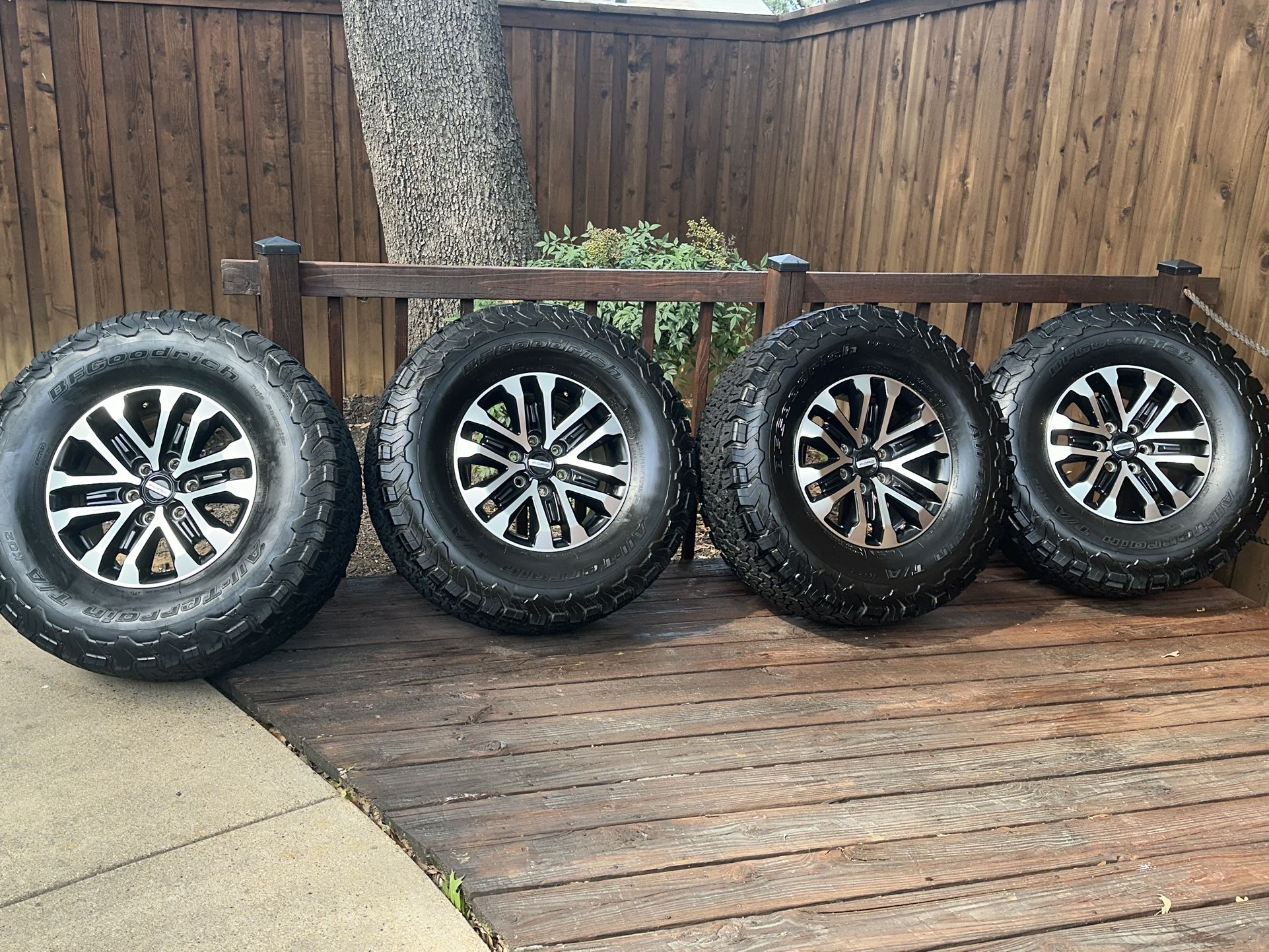 2019 Ford Raptor OEM Wheels & Tires (4) 17”