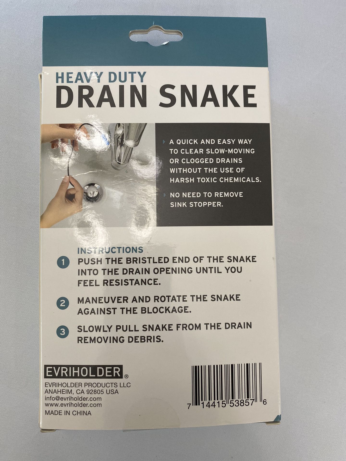 Drain Snake  Evriholder Products