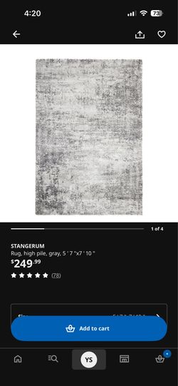 Ikea Rug