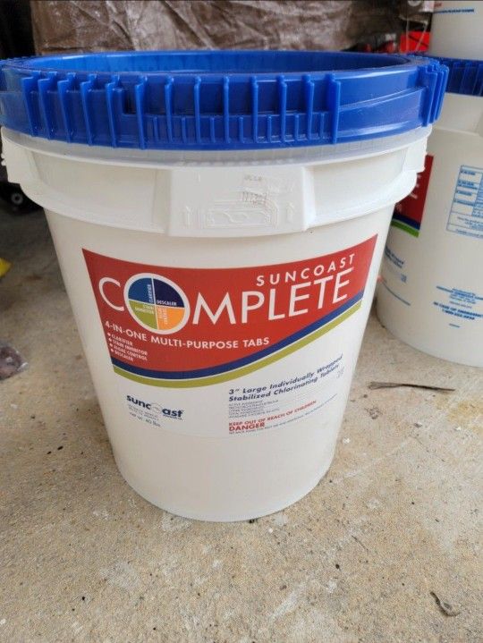 Suncoast Complete Pool Chlorine Tablets New