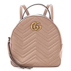 GUCCI Backpack  Marmont Beige 