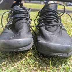 Nike Air Presto Triple Black Mens Size 12 848187-011 Running Shoes Black Used