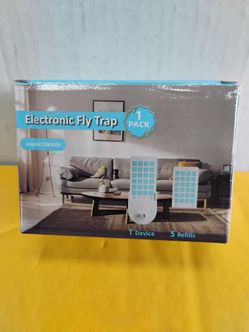 limited special ) LightSense electronic plug-in fly traps (Model DW0009) includes two device and ten sticky refill pads that use UV light to catch sma