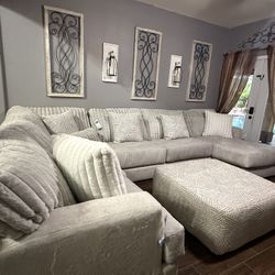 New Grey Sectional