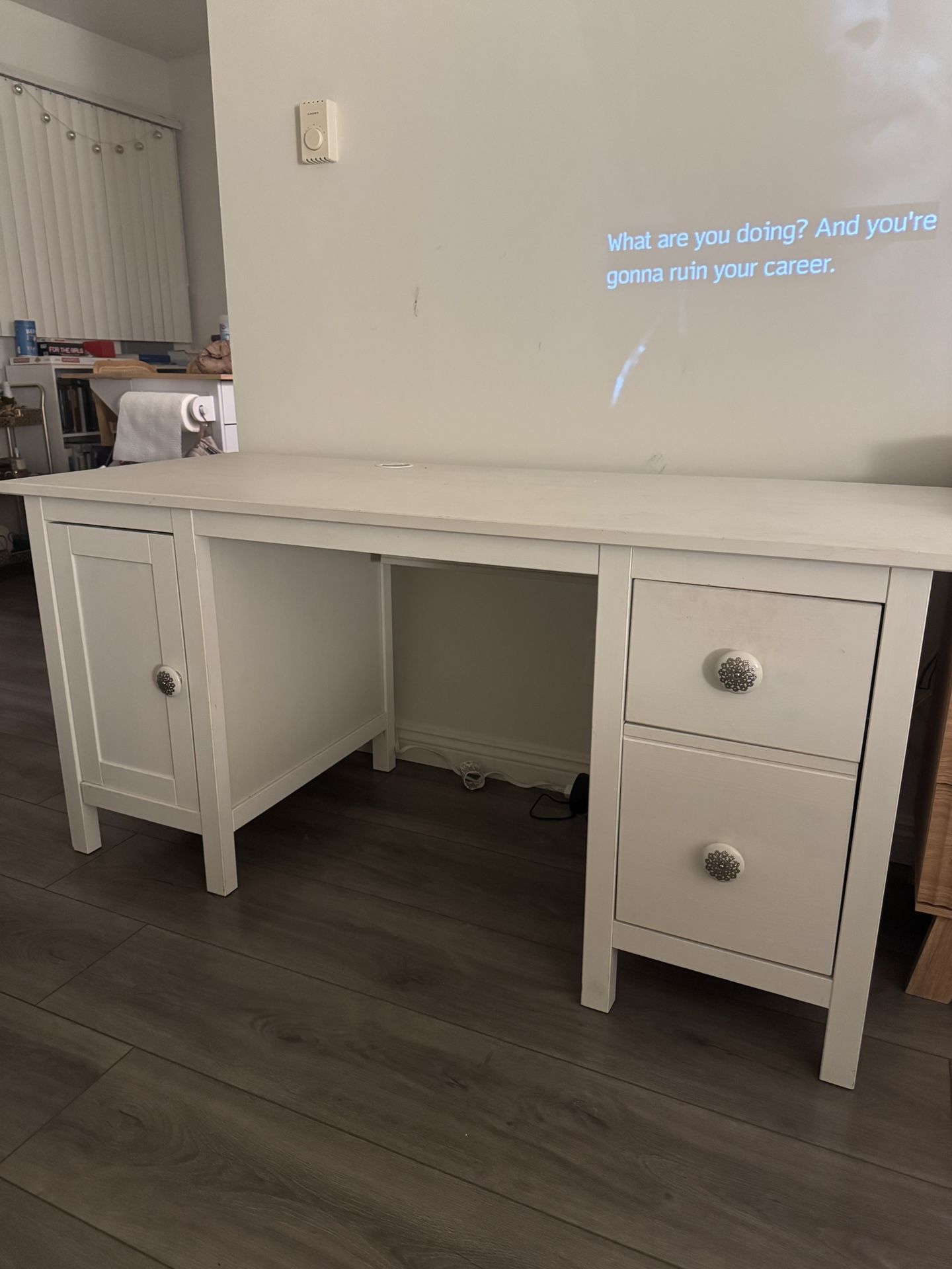 White Desk