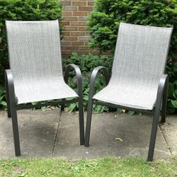 Pair of Outdoor/Indoor Patio Chairs