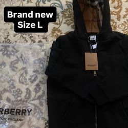 Brand New Burberry zip up Jacket 