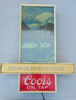 Rare Vintage Coors Sign