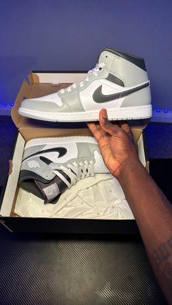 Nike Dunk Low Grey White Size 10.5 Brand New