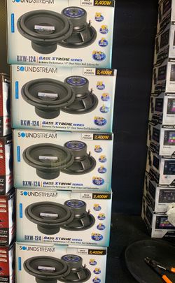 Soundstream 12inch 2400watts dual coil