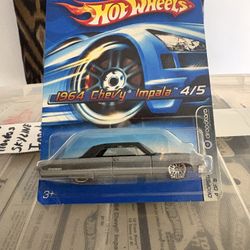 2006 Hot Wheels Dropstars 1964 Chevy Impala SILVER AND BLACK VHTF