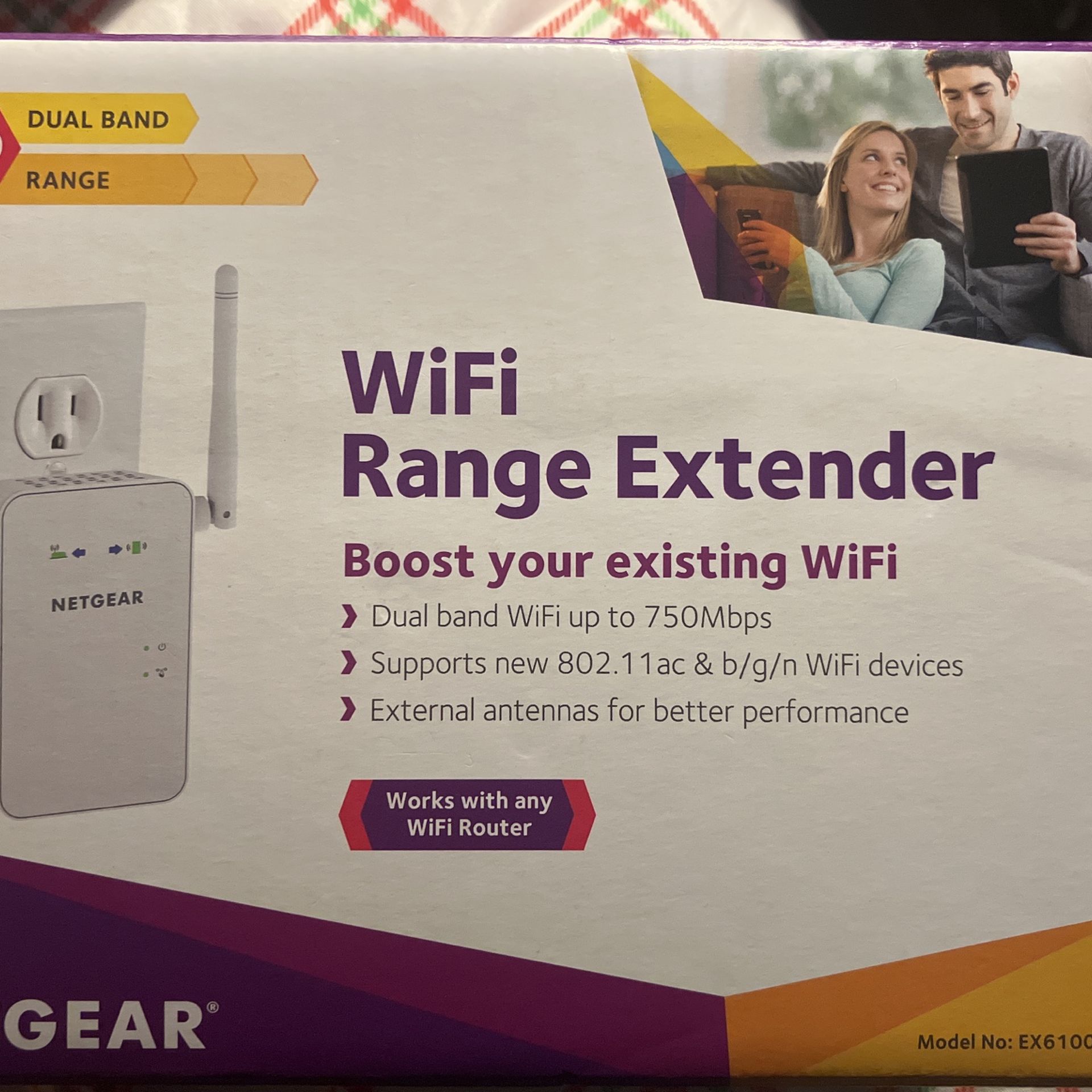 NETGEAR WiFi Range Extender (AC750)