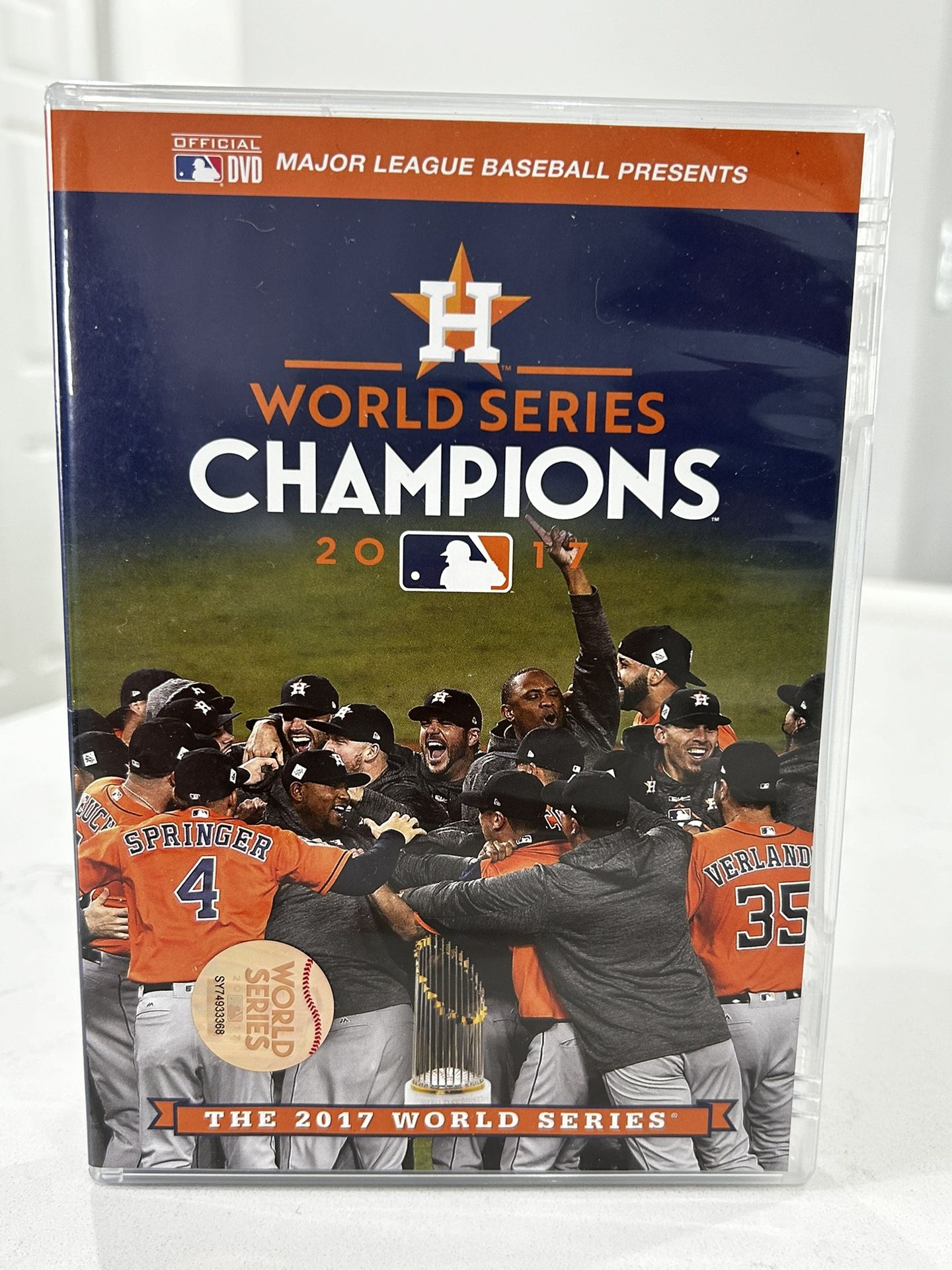 Houston Astros 2017 World Series Champions DVD
