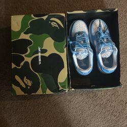 bathing ape/ bapesta shoes