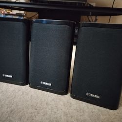 Yamaha satellite speakers.