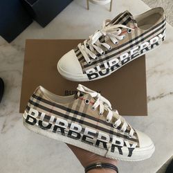 Burberry Chuck Print Men Low