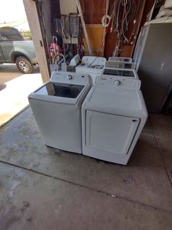 Samsung WASHER and electric dryer Large Capacity