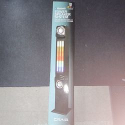Speaker Tower System Bluetooth Brand New 