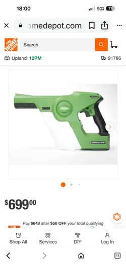 Cordless Lithium-Ion Handheld Blower
