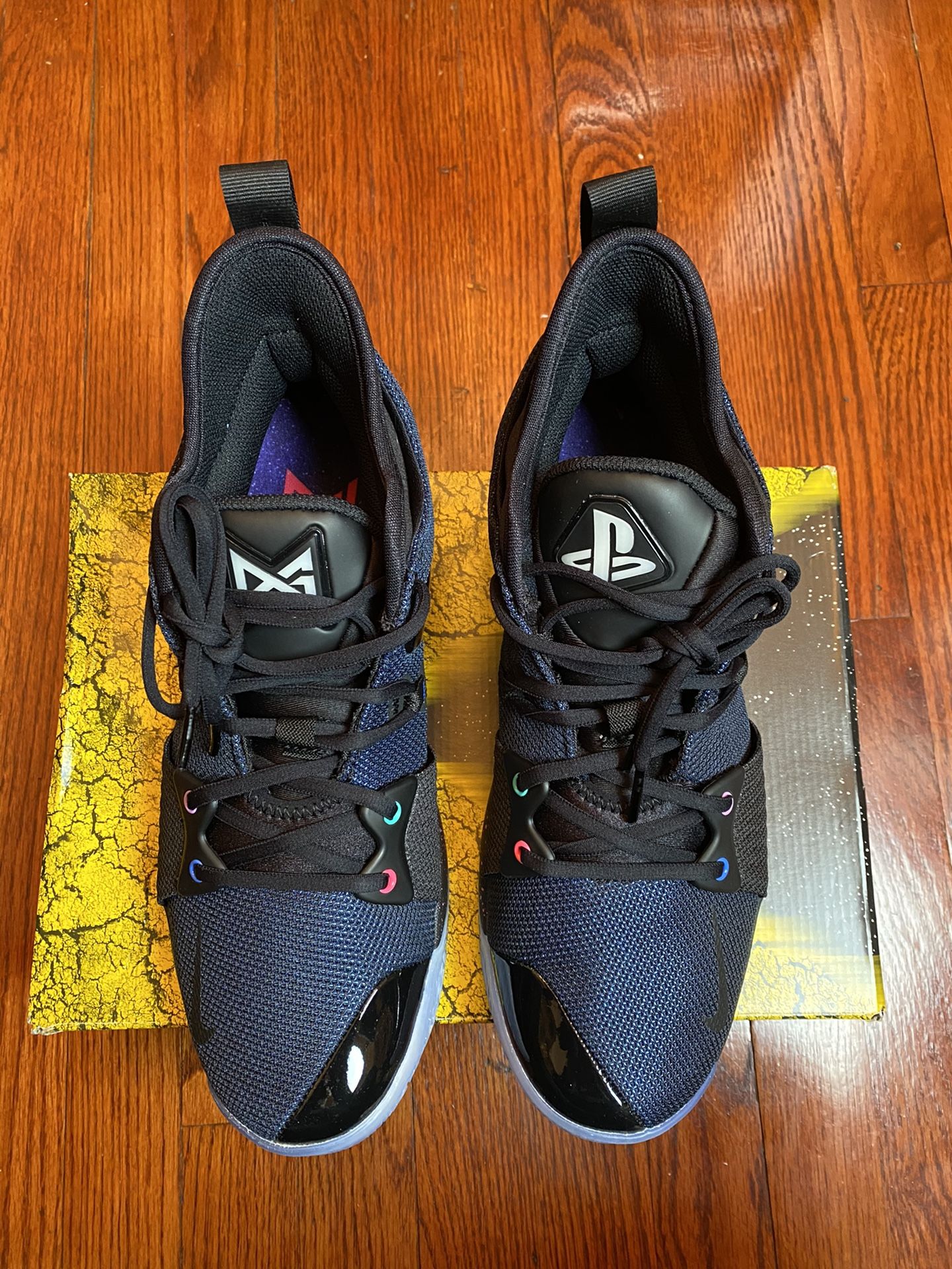 PG 2 Playstation EP Size 10 Black/Racer Blue display picture 2
