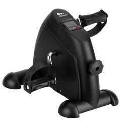 New Other - Himaly Portable Mini Exercise Bike With LCD Screen Display, Black