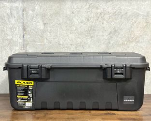 PLANO 108 Quart Large Storage Trunk w/ Wheels Heavy Duty Camping Fishing Chest