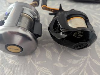Two fishing reels for $60
