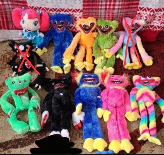 Huggy Wuggy Plush Huggy Wuggy Toys Mommy Long Legs Killy Willy Daddy Long Legs