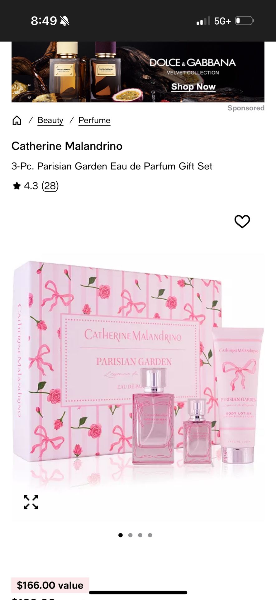 Macys Perfume Set