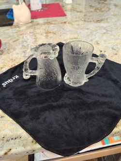 Vintage Flintstone McDonald's mugs